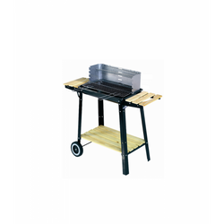 Barbecue mobile au charbon de bois 48 x 28 cm TABARANO