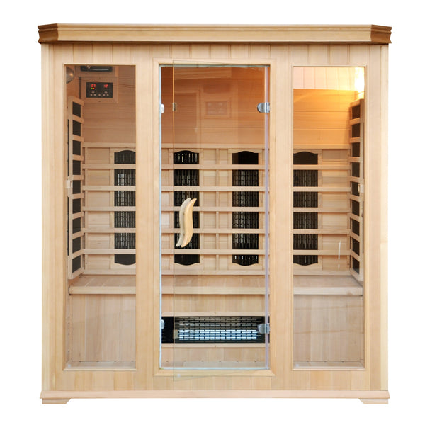Cabine de sauna luxe infrarouge 4/5 places ABATE