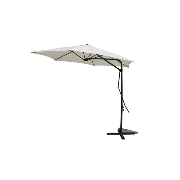 Parasol déporté avec ouverture innovante Ø 3m écru OITIS