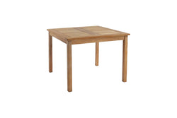 Table de jardin carrée Teck MARC