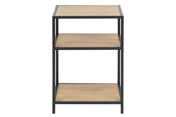 Table chevet avec étagères INDUS