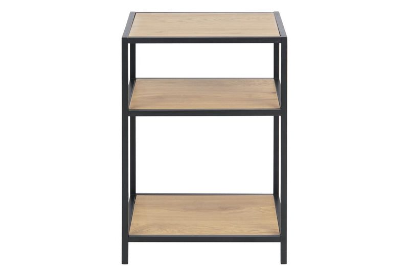 Table chevet avec étagères INDUS