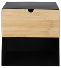 Table de chevet suspendue noire VENUS