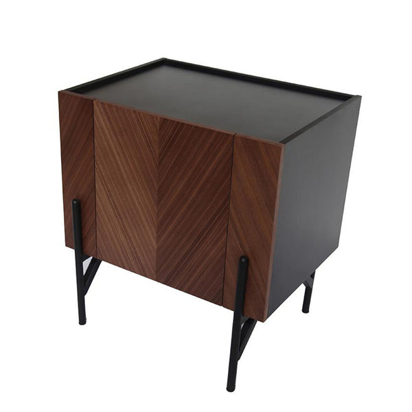Meuble d'appoint vintage avec placard  FENIX