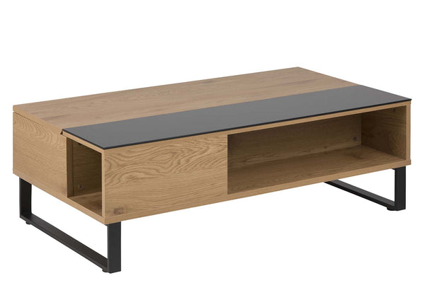 Table basse plateau relevable bois  SULTA