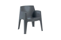 Fauteuil Master gris anthracite CINNATI