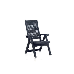 Fauteuil multipositions gris anthracite MARIA