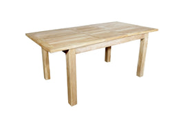 Table de salle à manger extensible en teck EVORA