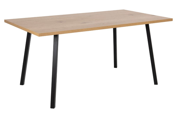 Table à manger 6 personnes style industriel 160cm BEJA