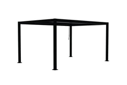 Pergola bioclimatique grise 3x4 m BONNI