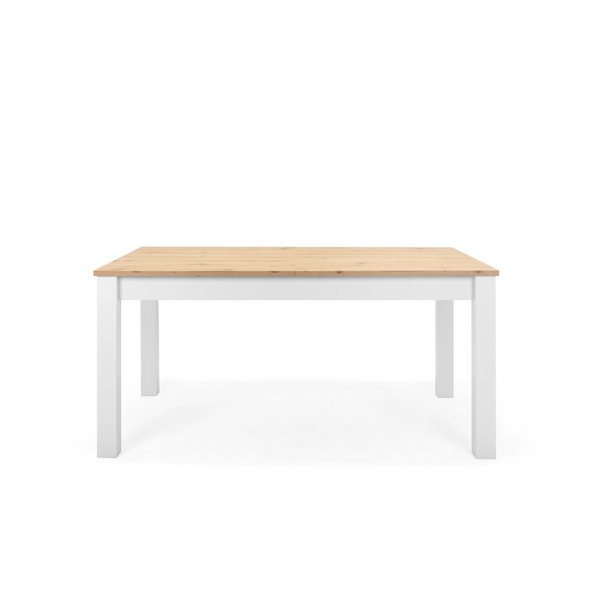 Table à manger en bois extensible 10 personnes ARANDAR