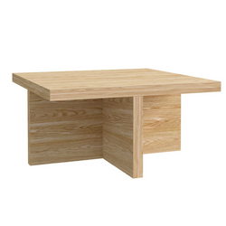 LYRA - Table basse en bois style scandinave