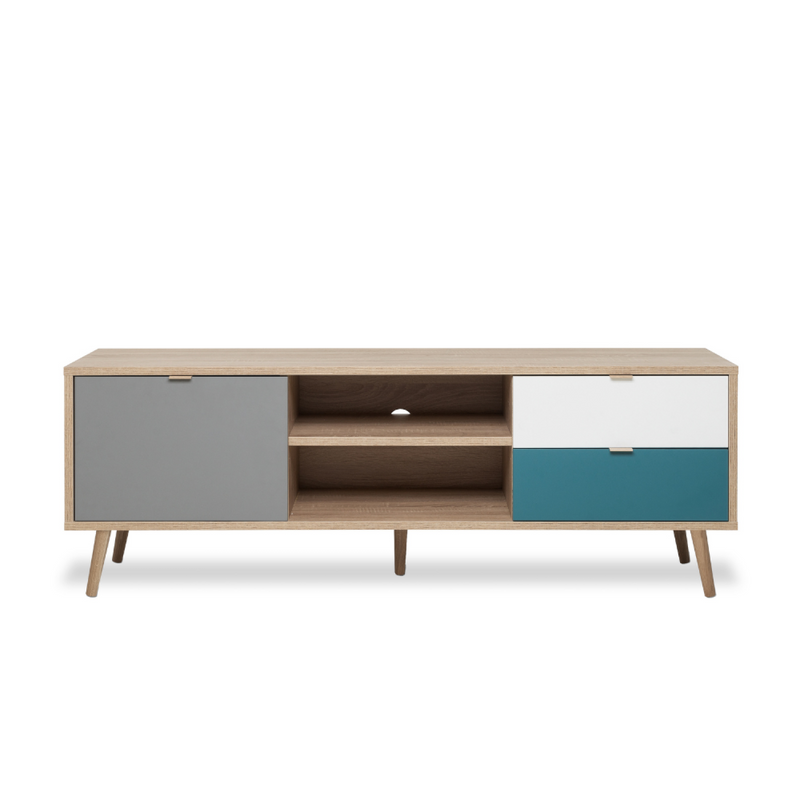 Meuble TV scandinave 150cm PRAT