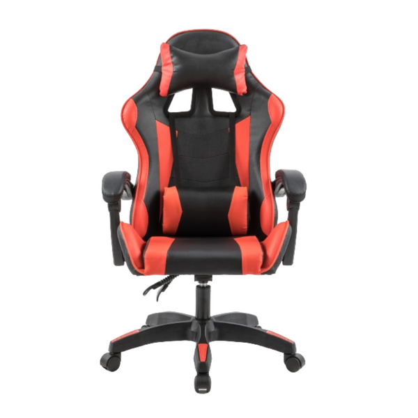 Chaise de gaming massante noir et rouge ZEN