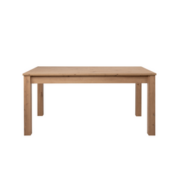 Table à manger extensible style scandinave, bois 10 personnes ARANDAR