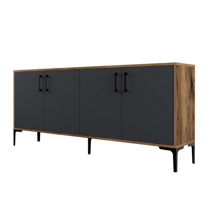 Buffet 180 cm style industriel LERKA