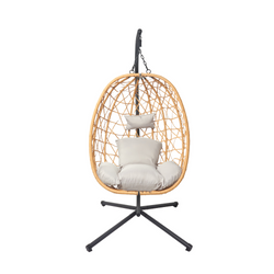 Fauteuil suspendu effet rotin LIMA