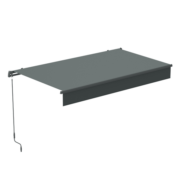 Store banne 3 x 2 m gris ARIA