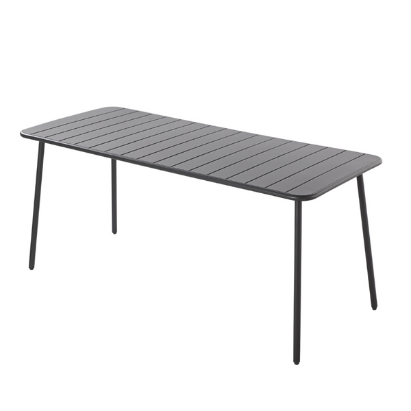 Table de jardin en acier 6 places - EVORA