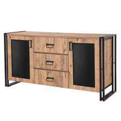 Buffet industriel 2 portes / 3 tiroirs - AKEN