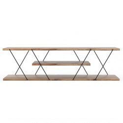 Meuble tv design avec étagère - DONA
