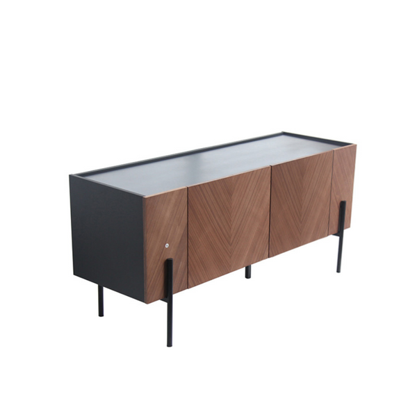 Meuble TV vintage 120cm FENIX