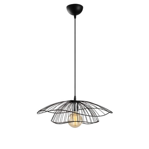 Suspension filaire noire TEO