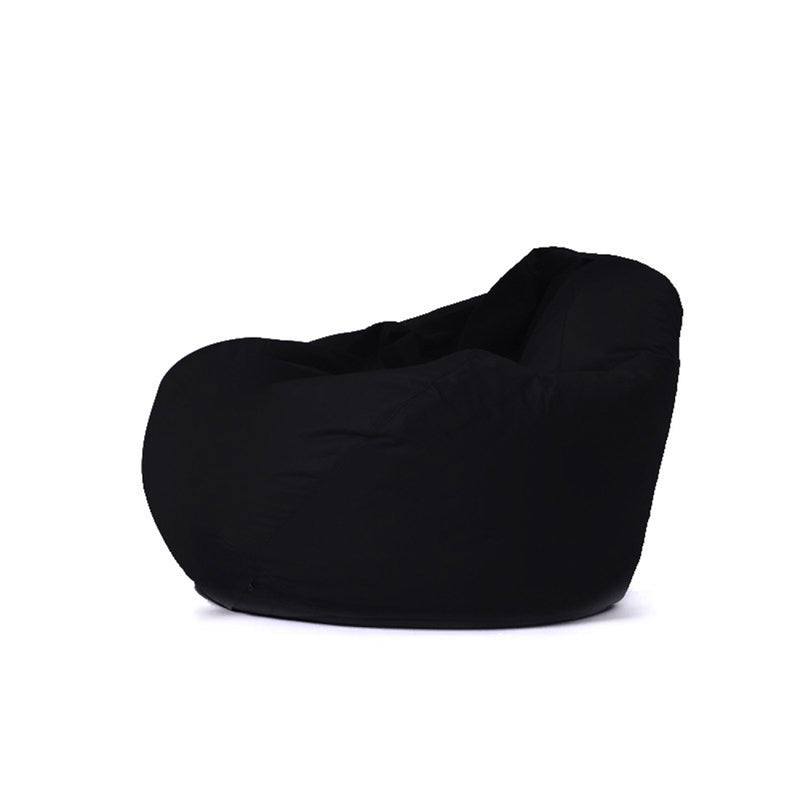 Pouf poire d'extérieur 130x115cm noir KAYAR