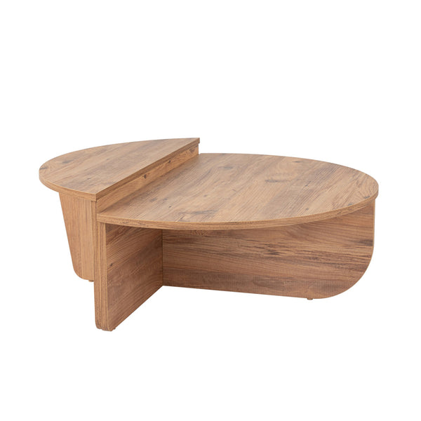 EJURA Table basse ronde podium pin atlantique 90cm