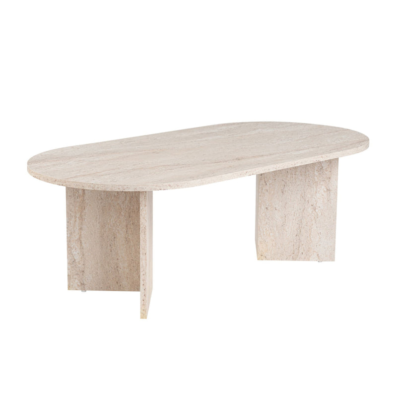 ELISE Lampe de table champignon blanc 38cm