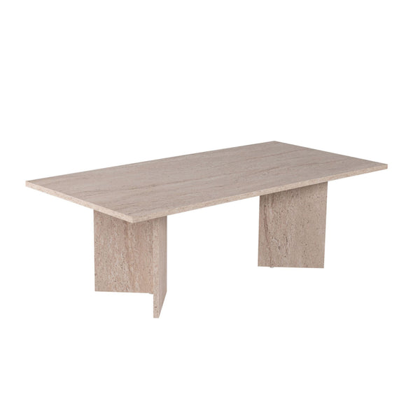 SCAR Table basse ovale blanche 119x60cm