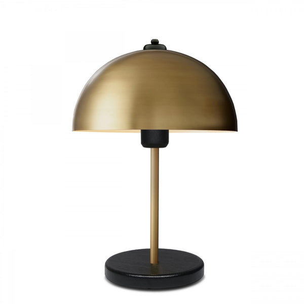 GALY Lampe de table champignon jaune 38cm