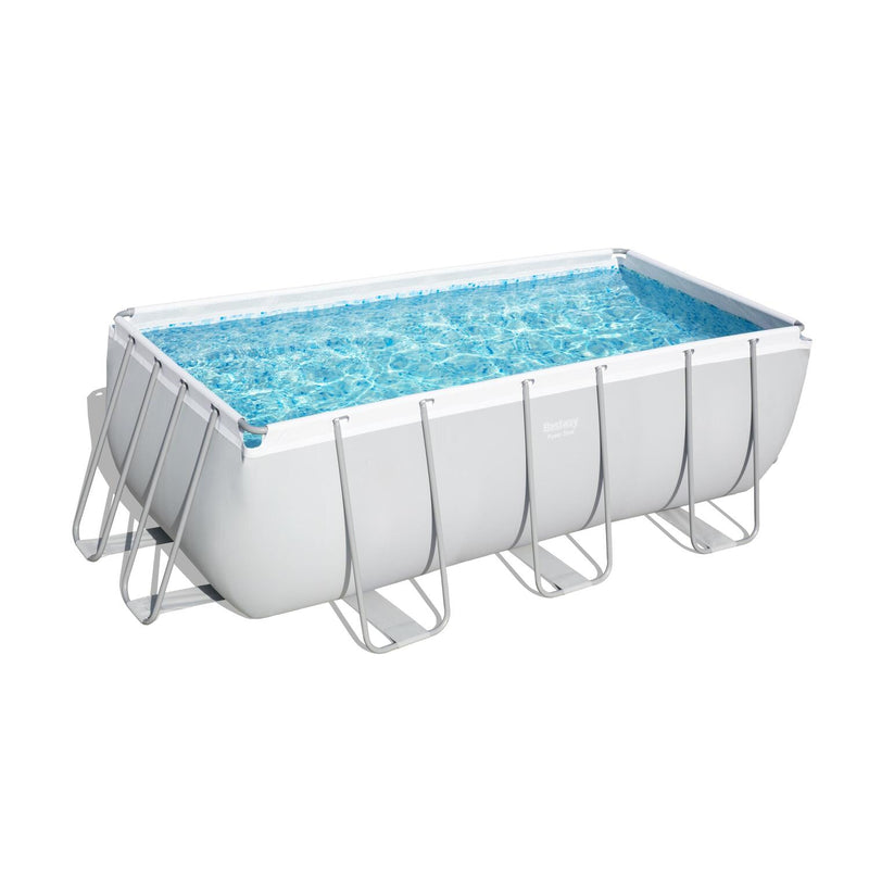 Piscine hors sol rectangulaire 4,12 x 2,01 x 1,22 m LUNA