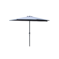 Demi parasol de balcon gris SYRACUSE
