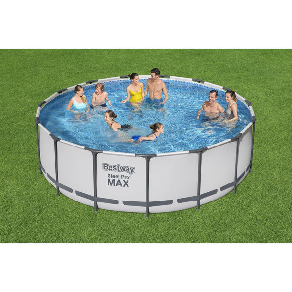 VAIKI - Kit piscine hors sol 4,57 x 1,22 m