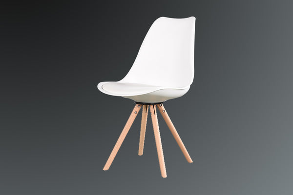 Vilma - Lot de 2 chaises blanc