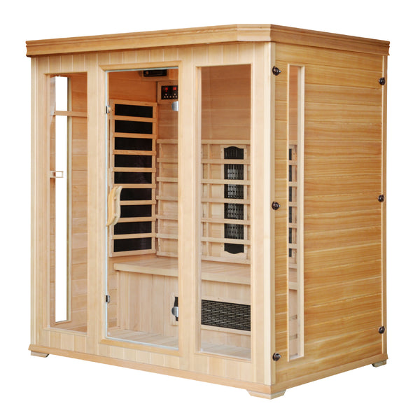 Cabine de sauna luxe infrarouge 4/5 places ABATE