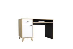 Bureau avec tiroir et placard en bois LARISA