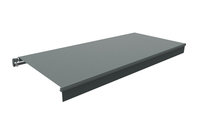 Tully -Store banne gris 3820 x 3000 mm